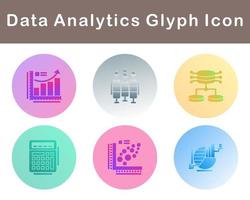 Data Analytics Vector Icon Set