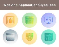 Web And Application Vector Icon Set