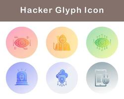 Hacker Vector Icon Set