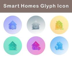 Smart Homes Vector Icon Set