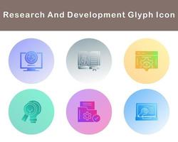 Research And Development Vector Icon Set