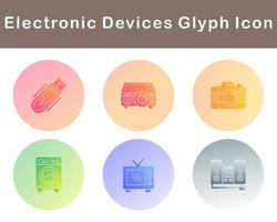 Electronic Devices Vector Icon Set