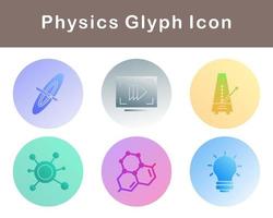 Physics Vector Icon Set