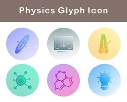 Physics Vector Icon Set