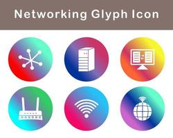 Networking Vector Icon Set