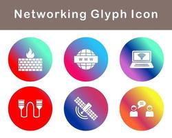 Networking Vector Icon Set