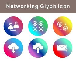 Networking Vector Icon Set