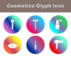 productos cosméticos vector icono conjunto