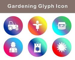 Gardening Vector Icon Set