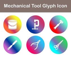 Mechanical Tool Vector Icon Set