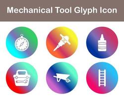 Mechanical Tool Vector Icon Set