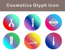 productos cosméticos vector icono conjunto