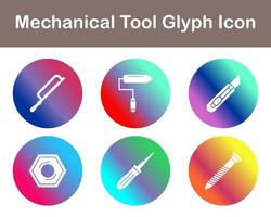 Mechanical Tool Vector Icon Set