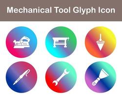 Mechanical Tool Vector Icon Set