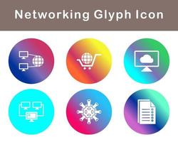 Networking Vector Icon Set