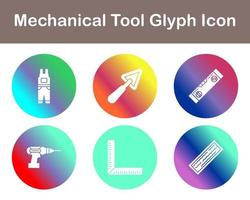 Mechanical Tool Vector Icon Set