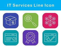 IT Services Vector Icon Set