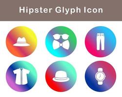 Hipster Vector Icon Set