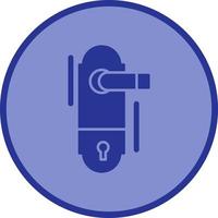 Doorknob Unique Vector Icon