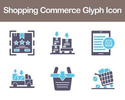 Shopping Commerce Vector Icon Set