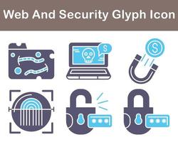 Web And Security Vector Icon Set