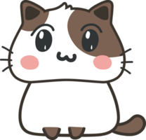 recorte de personaje de dibujos animados de gato png