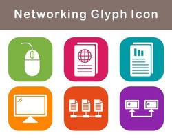 Networking Vector Icon Set