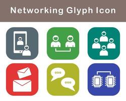 Networking Vector Icon Set