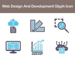 Web Design And Development Vector Icon Set