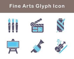 Fine Arts Vector Icon Set