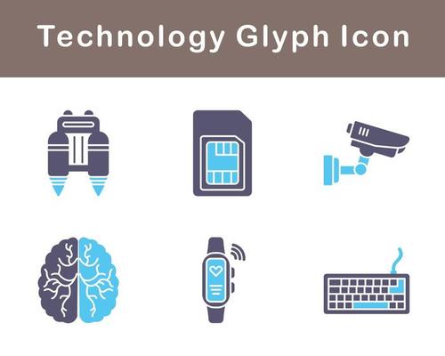Technology Vector Icon Set