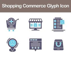 Shopping Commerce Vector Icon Set