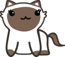 Cat cartoon character crop-out png