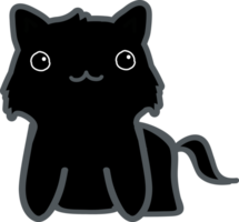 personnage de dessin animé de chat png