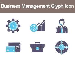 Business Management Vector Icon Set