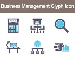 Business Management Vector Icon Set