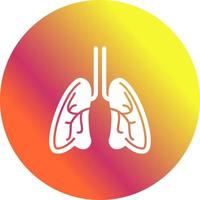 Lungs Unique Vector Icon