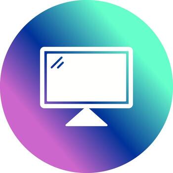 computadora único vector icono