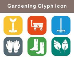 Gardening Vector Icon Set