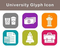 university Vector Icon Set