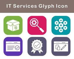 IT Services Vector Icon Set