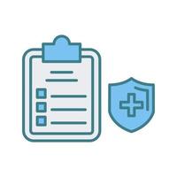 Medical Insurance Unique Vector Icon