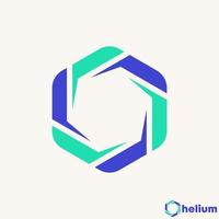 Simple and unique cut hexagon around image graphic icon logo design abstract concept vector stock. Can be used as symbol related to sport or community