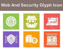 Web And Security Vector Icon Set