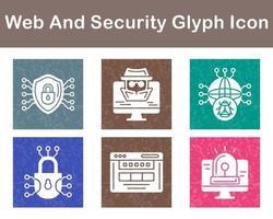 Web And Security Vector Icon Set