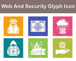 Web And Security Vector Icon Set