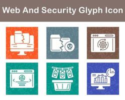 Web And Security Vector Icon Set