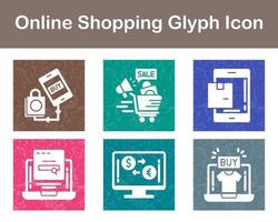 Online Shopping Vector Icon Set