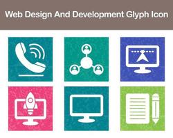 Web Design And Development Vector Icon Set