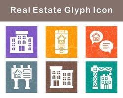 Real Estate Vector Icon Set